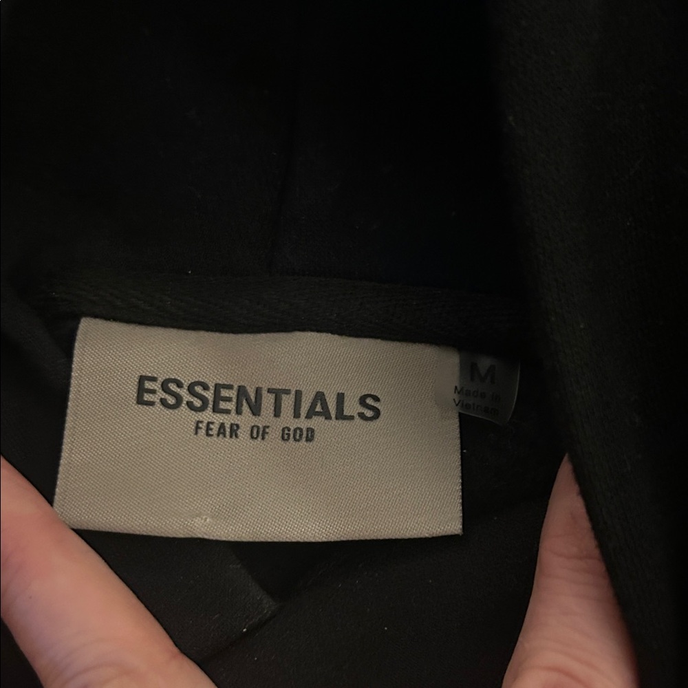 Essentials Midnight Black Pullover - image 2